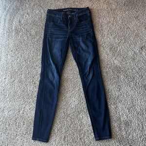 American Eagle Dark Wash Jeggings